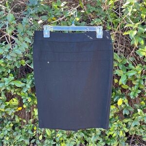 Candies Black Pencil Skirt in Size 7